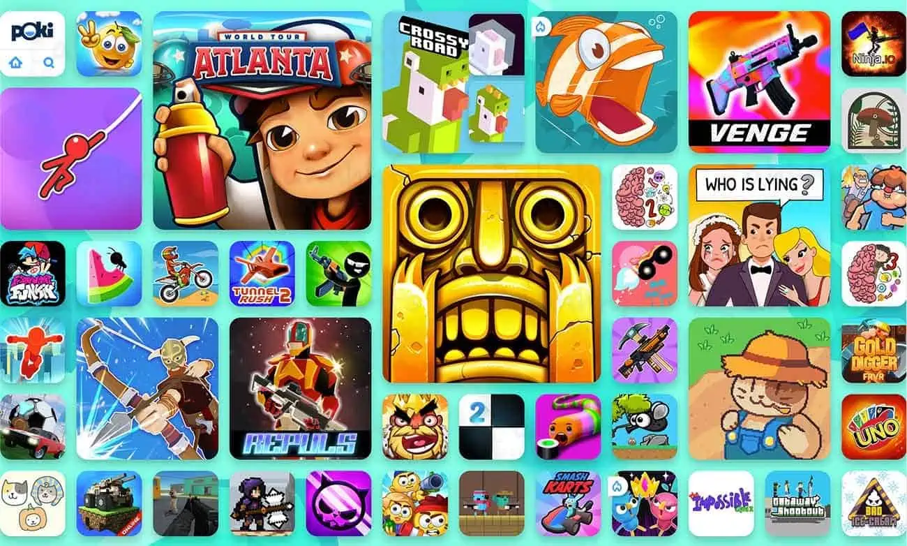 Online Games on Poki：国外小游戏集合 免费在线玩