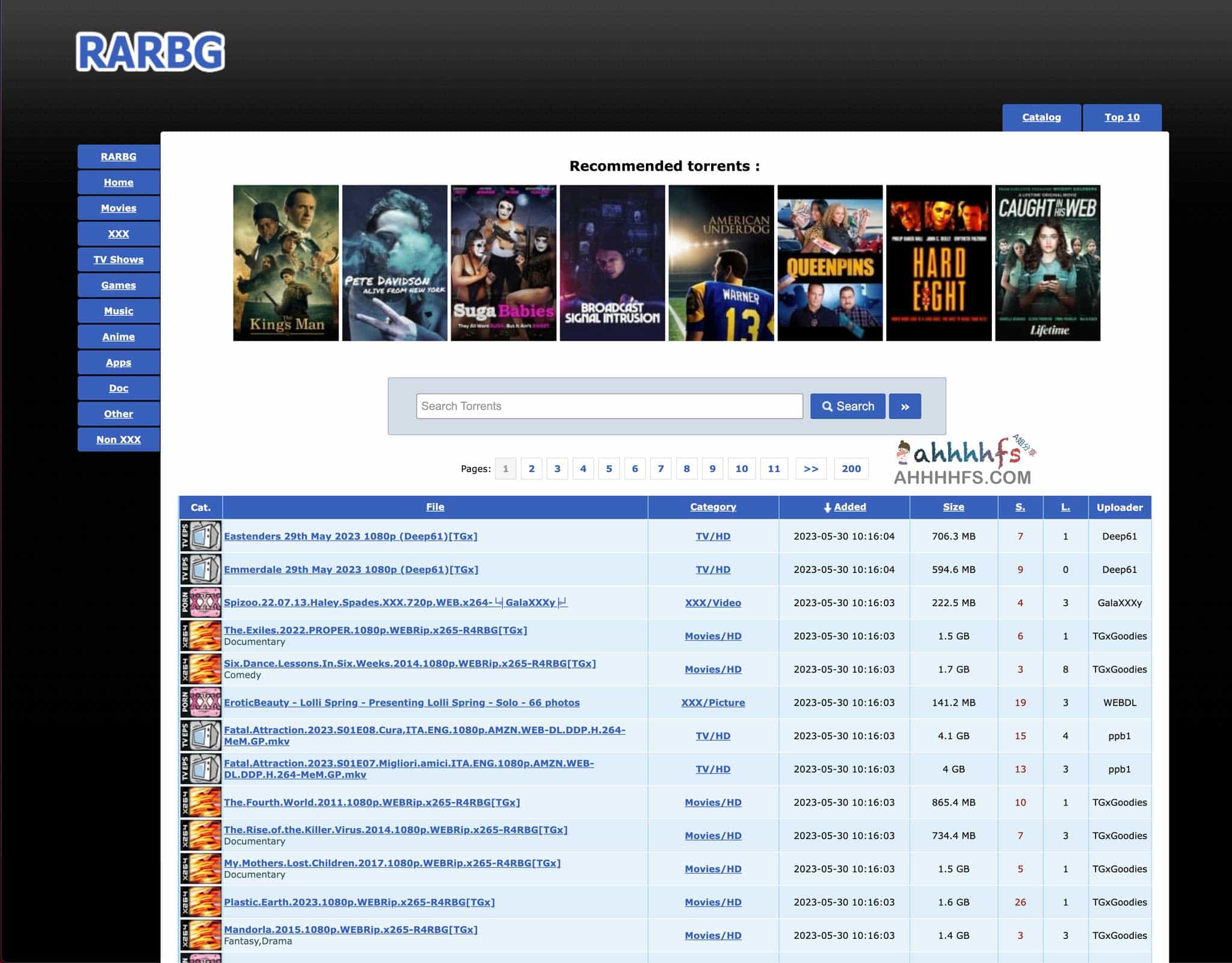 RARBG可用镜像站点