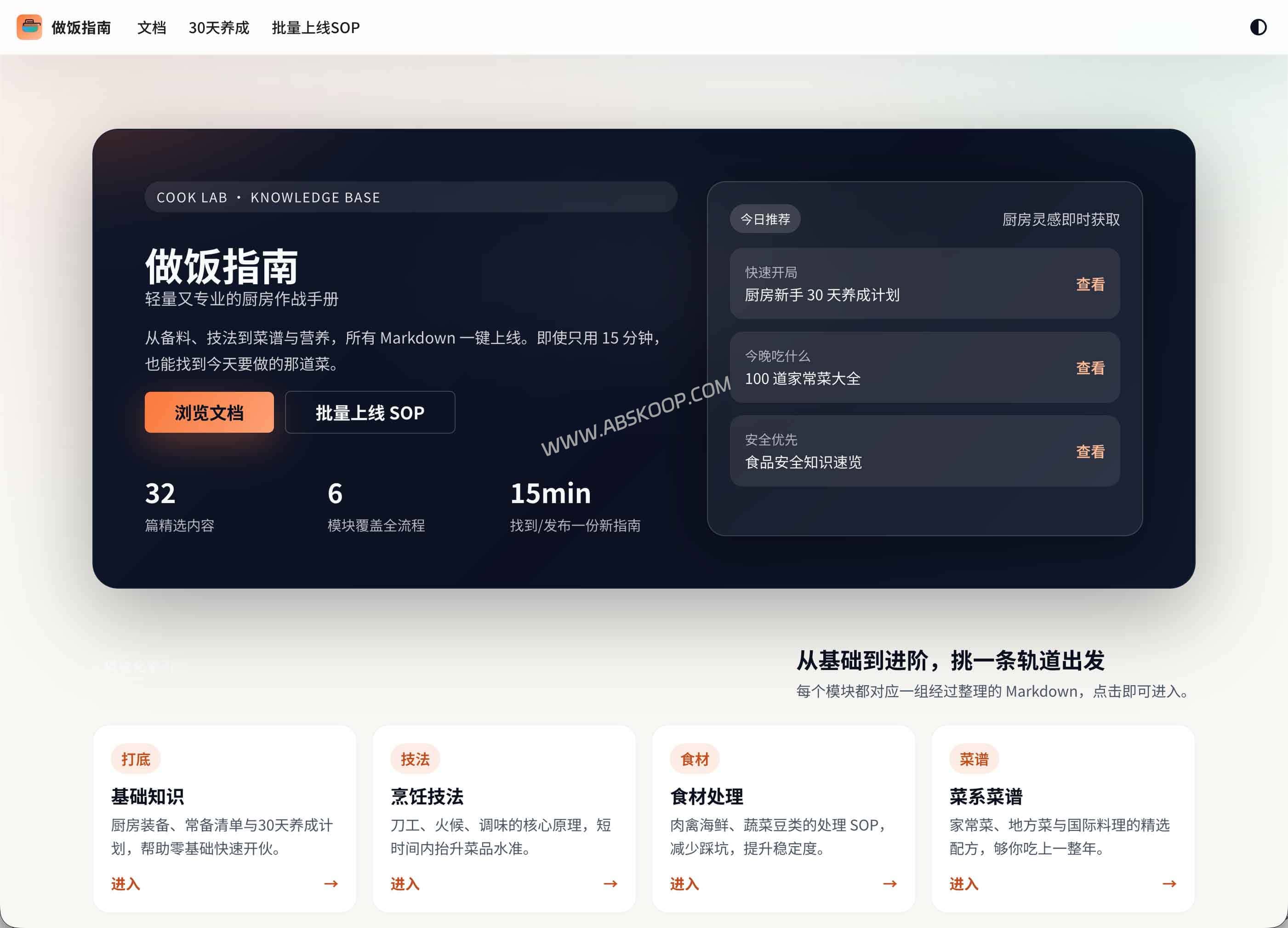 2026版厨房SOP：构建高ROI的个人饮食管理系统-(Cook-Lab实战)