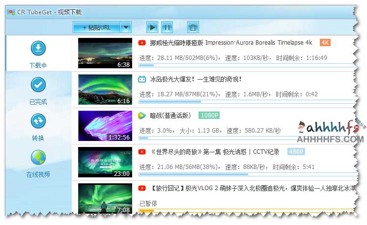 CR TubeGet - 全网视频下载工具 支持2000+站点 功能强大