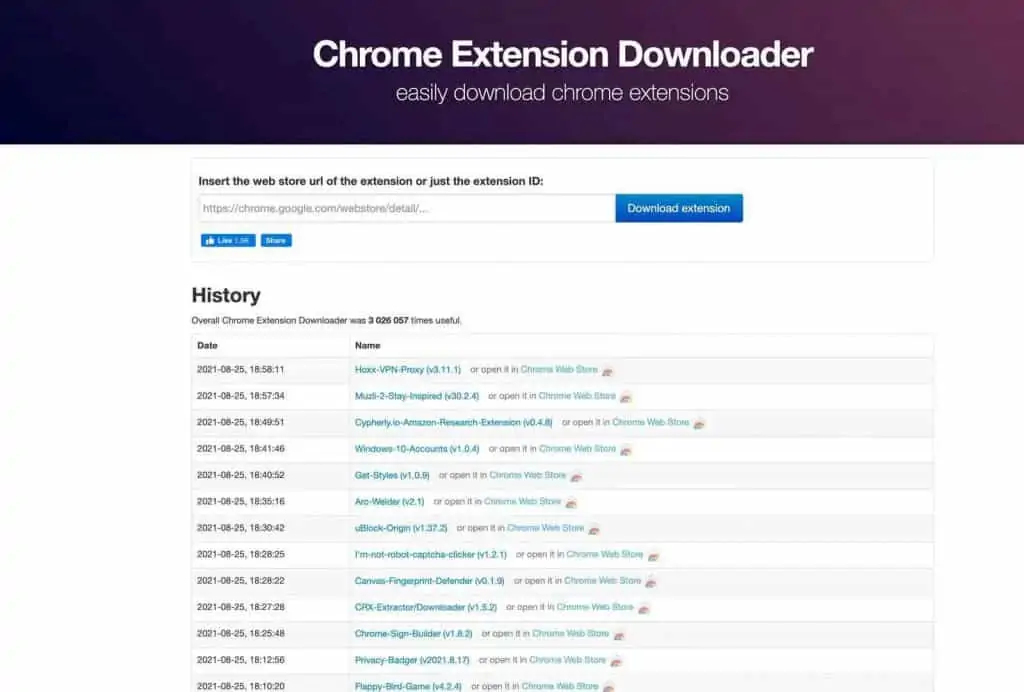 1629918193 96965fda2b1c289 | 谷歌浏览器插件在线提取到本地｜网站