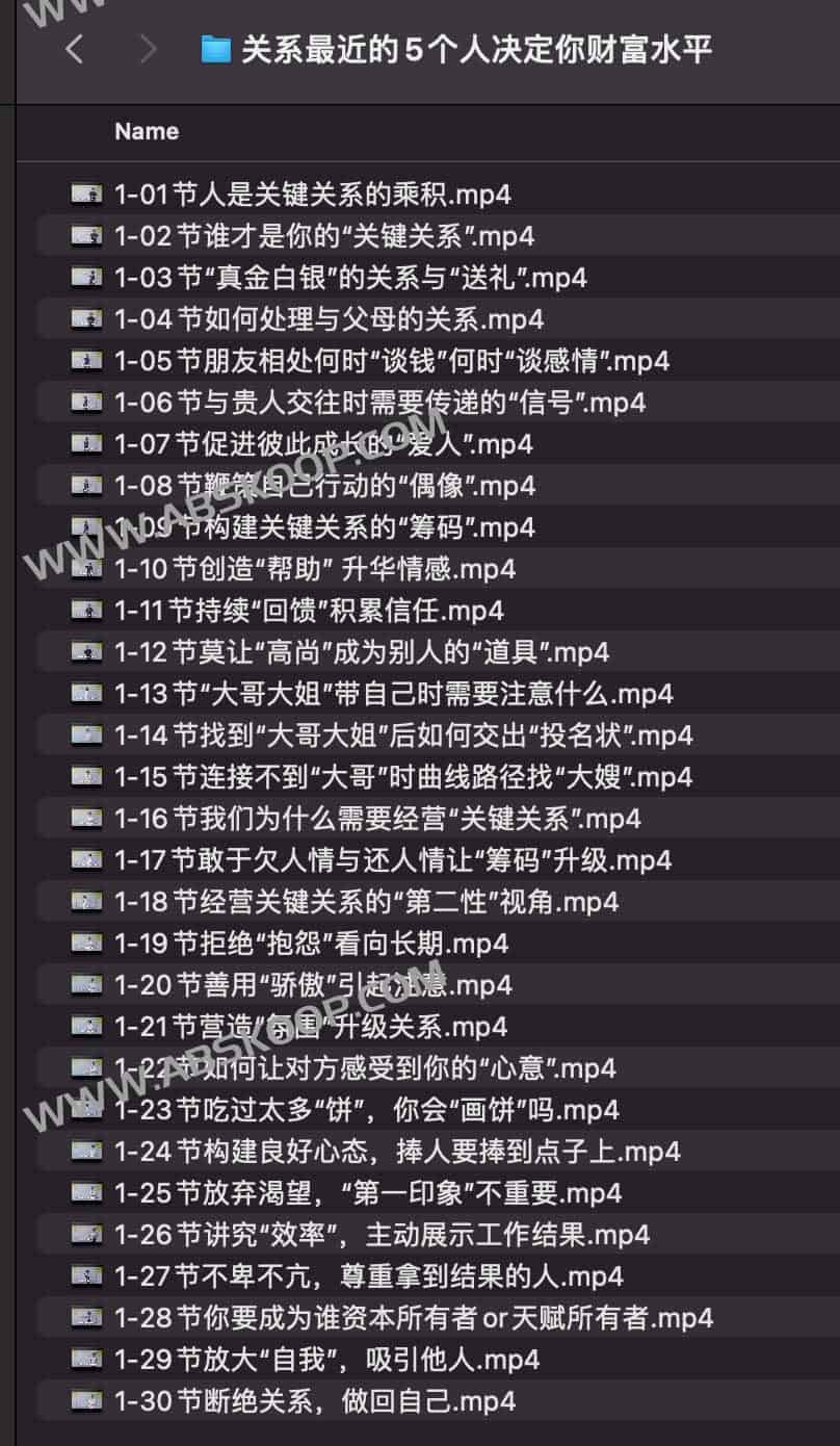 关系最近的5个人决定你财富水平