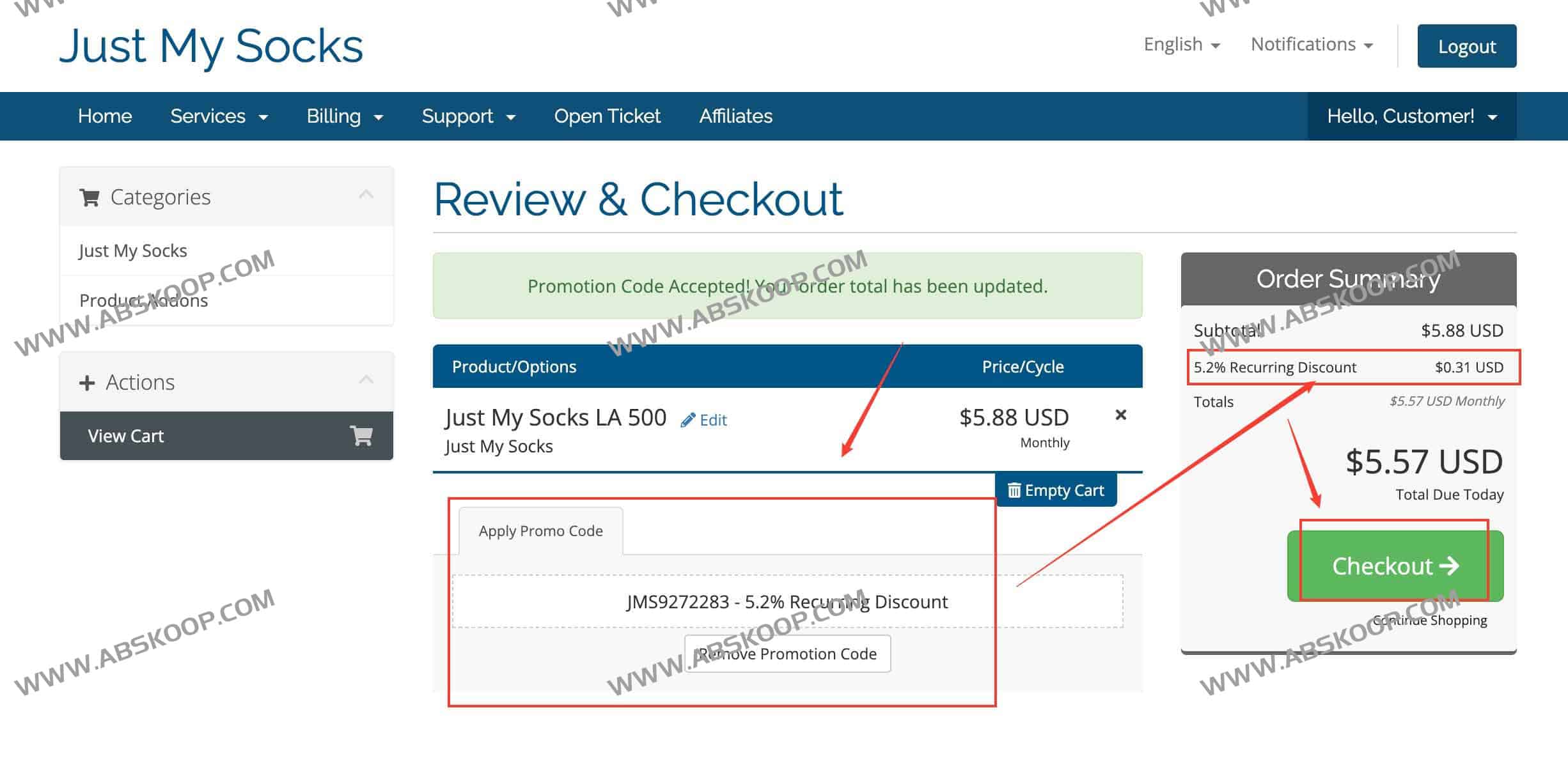 2025年Just My Socks最新优惠码与购买指南：享受5.2%永久折扣