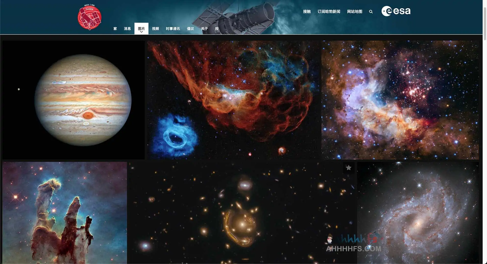 哈勃望远镜自发射至今照片下载