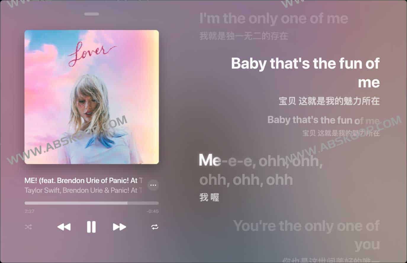 Lyricify App-提供Apple Music Spotify滚动歌词工具