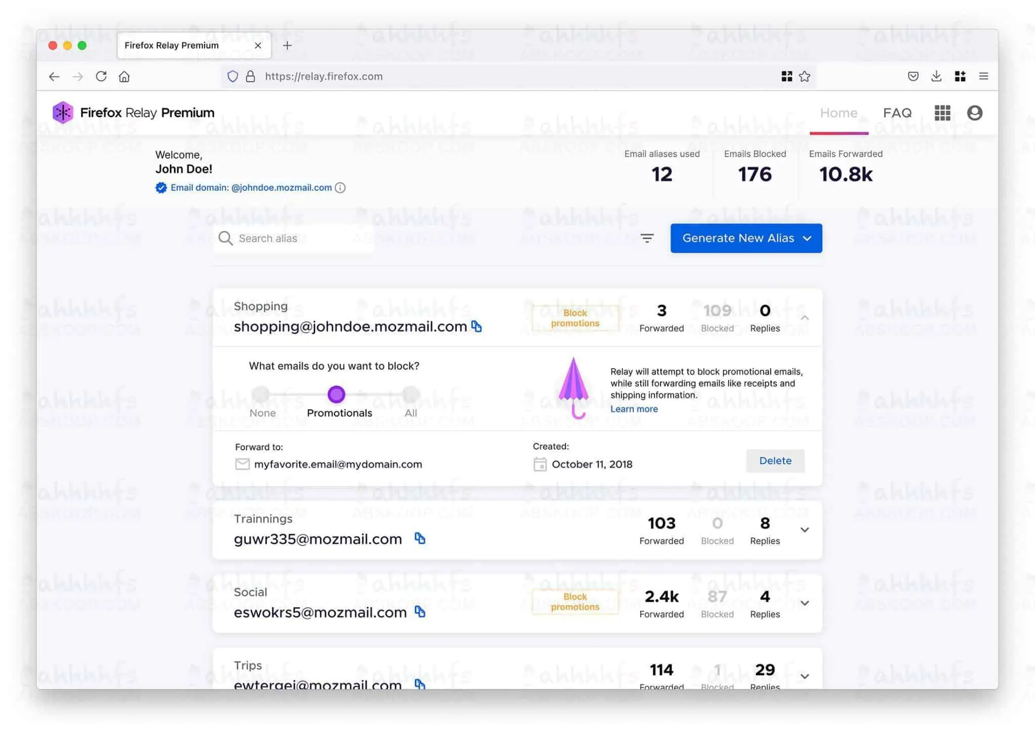 Firefox 电子邮件转发服务 Firefox Relay 推出了Chrome 扩展