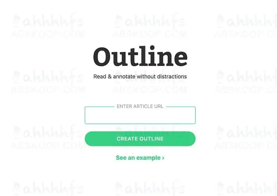 一个把网页转换成易于阅读模式的工具 阅读和注释不分心Outline