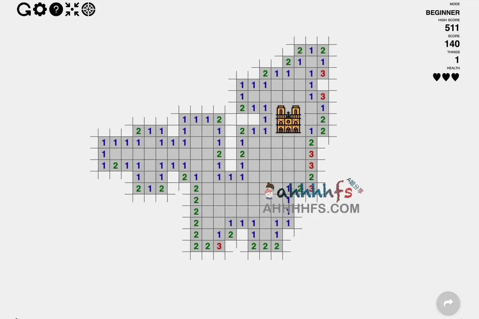 Infinite minesweeper 免费在线扫雷游戏