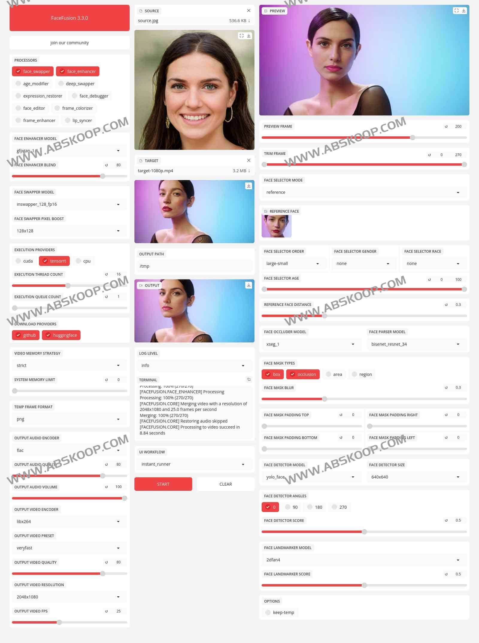 FaceFusion：开源AI换脸神器 高清换脸、唇形同步与多GPU支持全面解析