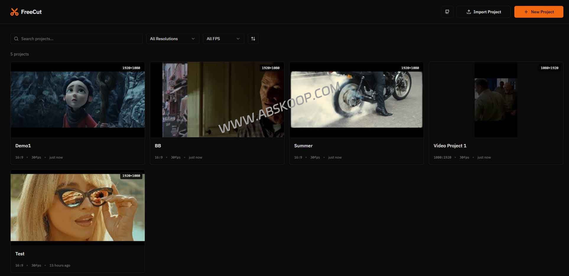 FreeCut：开源浏览器视频编辑器，免安装本地剪辑不上传素材