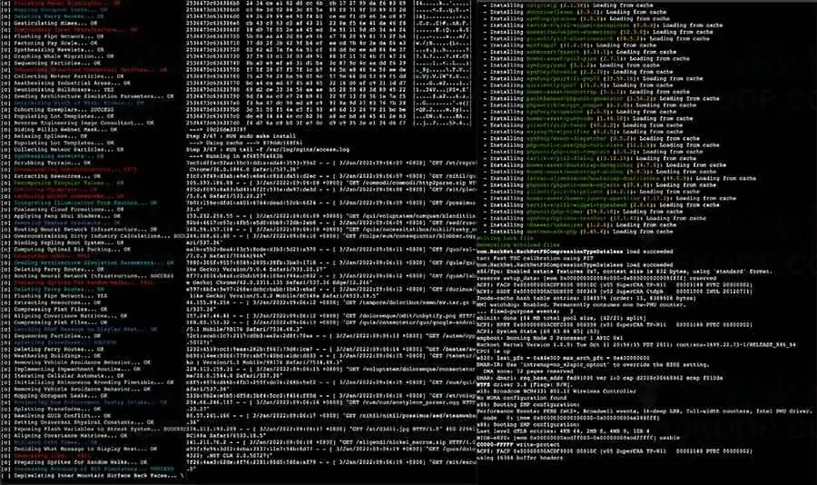 程序员上班摸鱼神器：genact