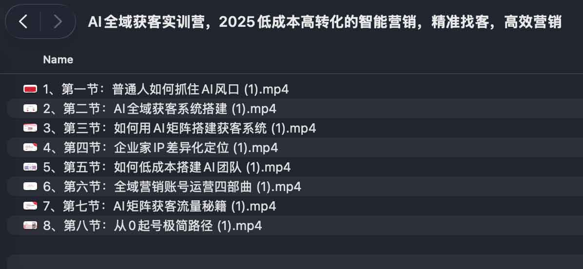 AI全域获客实训营，2025低成本高转化的智能营销，精准找客，高效营销