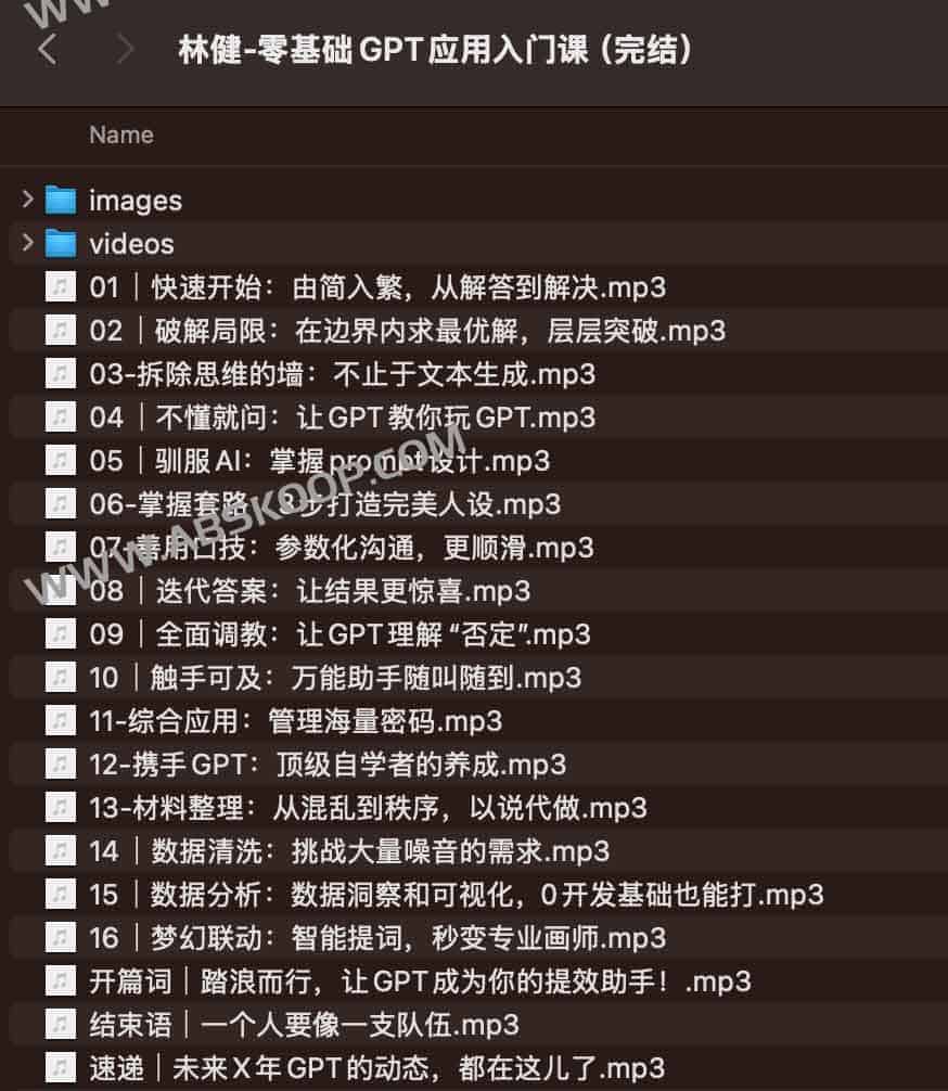 林健-零基础GPT应用入门课（完结）