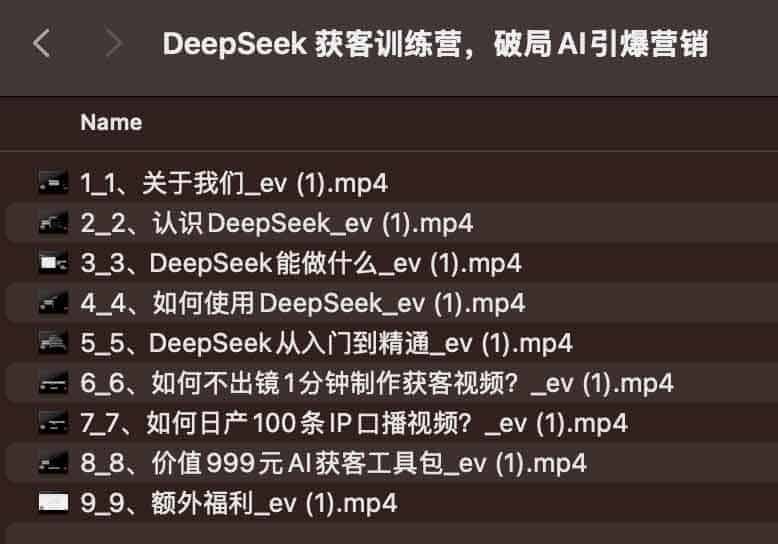 DeepSeek 获客训练营，破局AI引爆营销