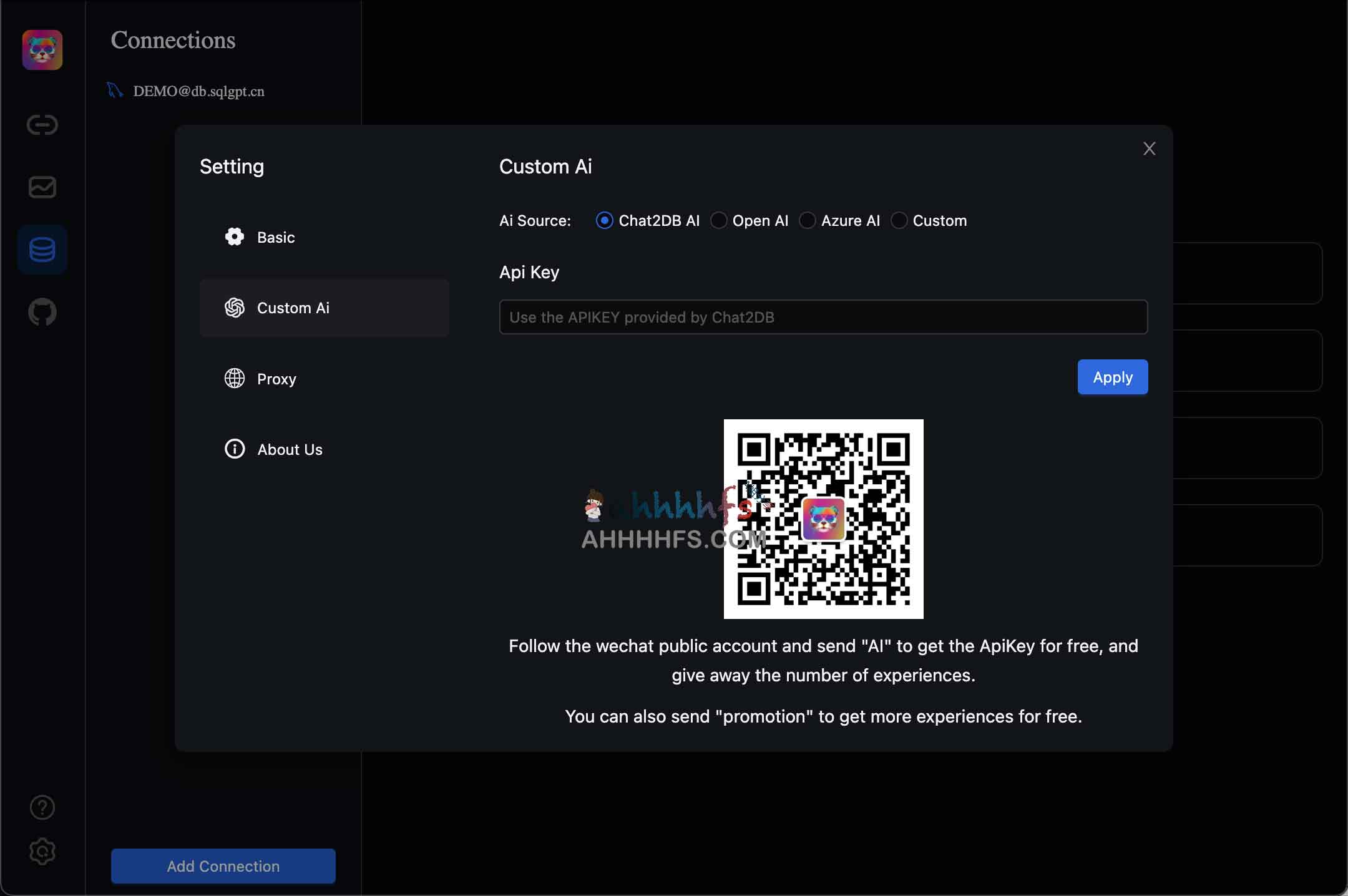 Chat2DB-开源AI智能数据库客户端工具 能够将自然语言转换为SQL