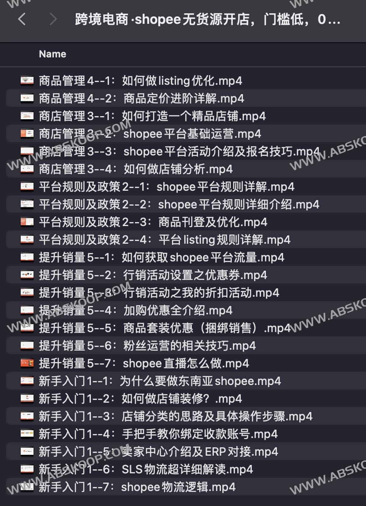 跨境电商 shopee无货源开店