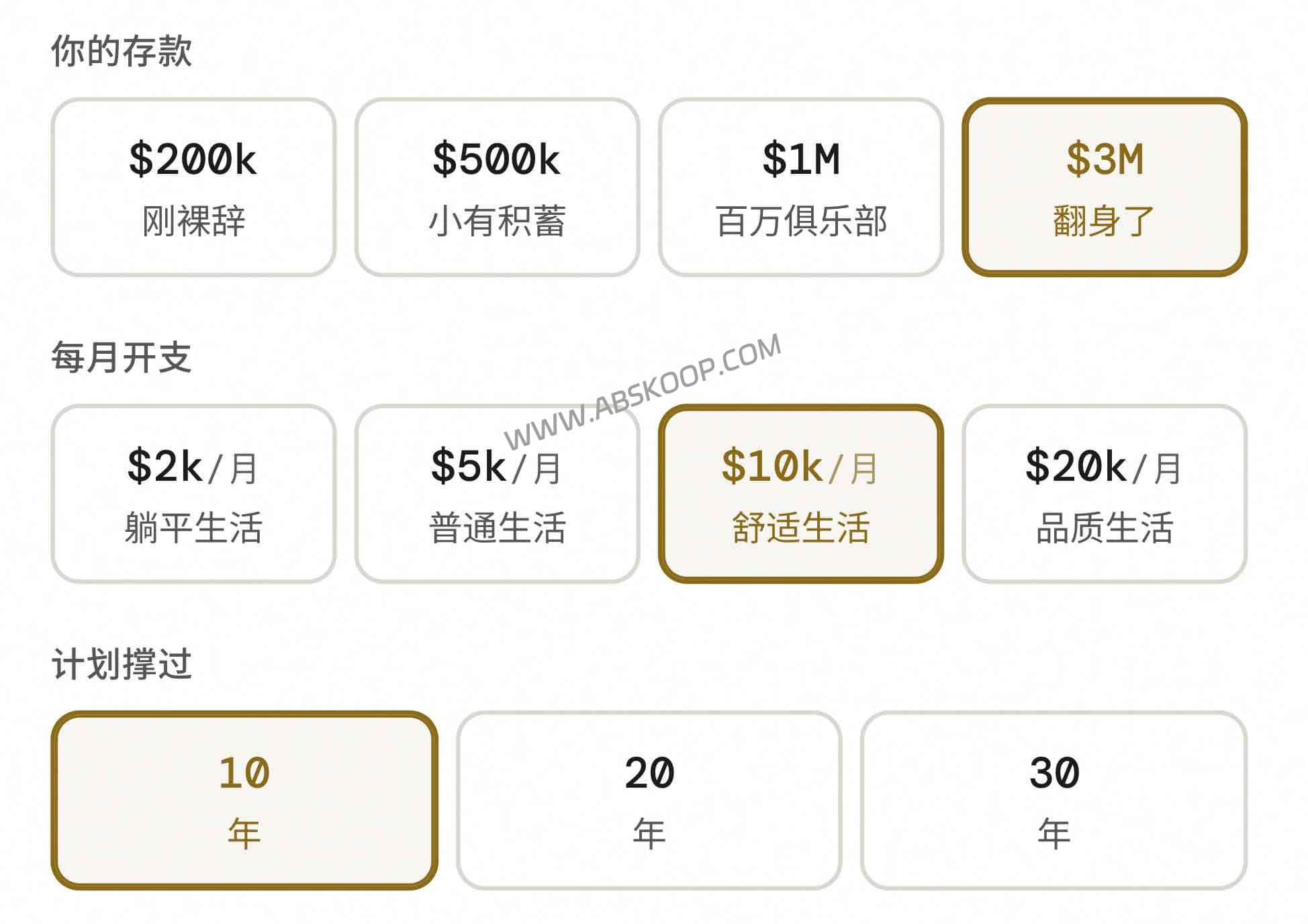 中年失业生存指南：这款财务生存模拟器，帮你算清存款还能撑多久
