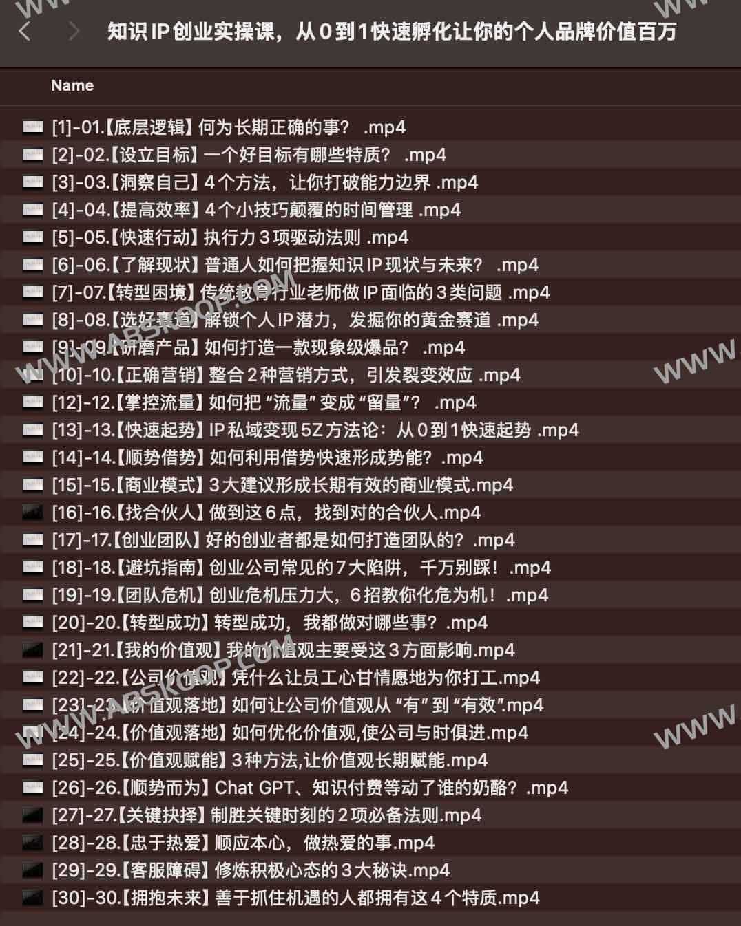 知识IP创业实操课，从0到1快速孵化让你的个人品牌价值百万