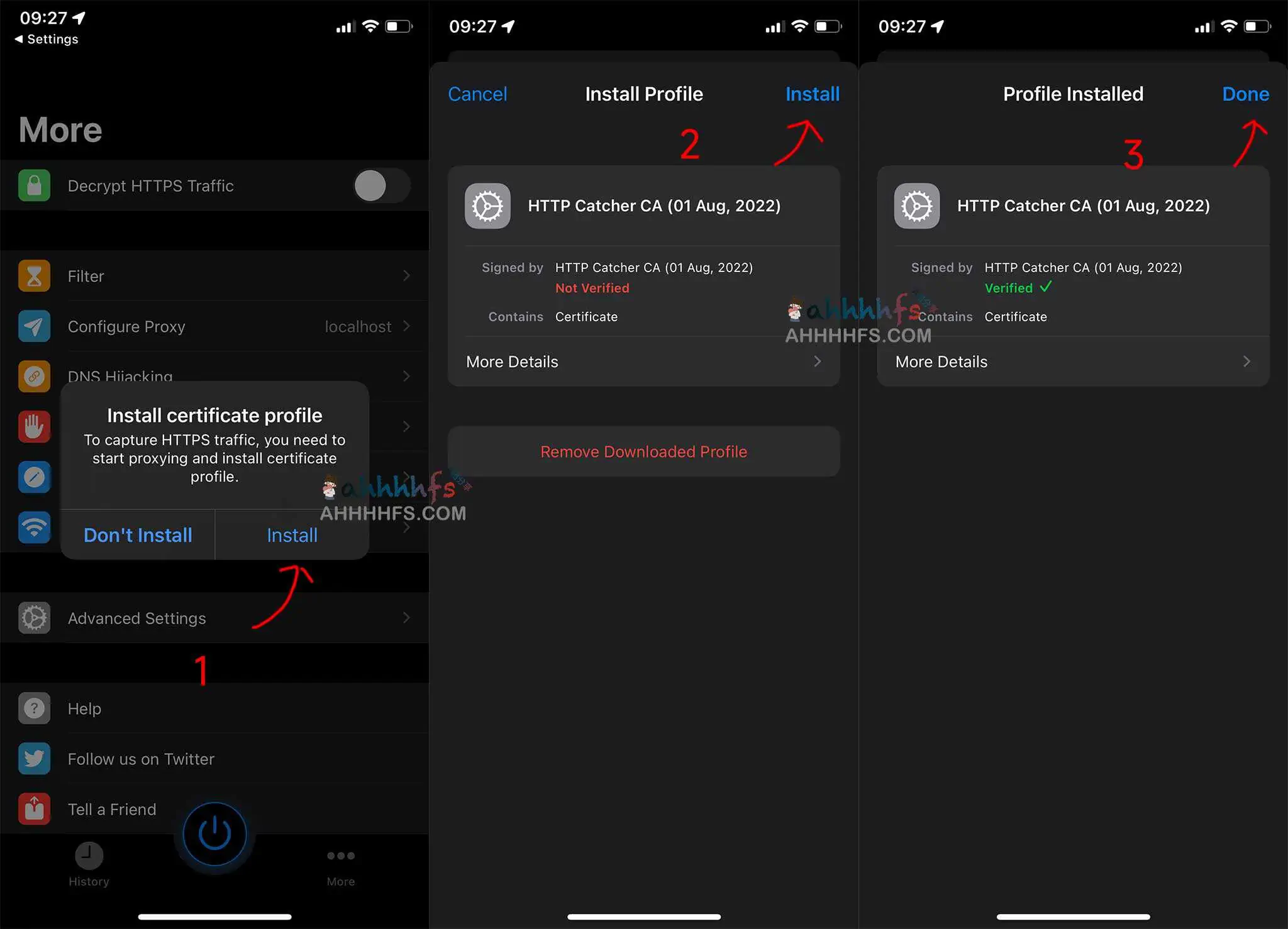 HTTP-Catcher网球规则-：哔哩哔哩大会员解锁-安装描述文件