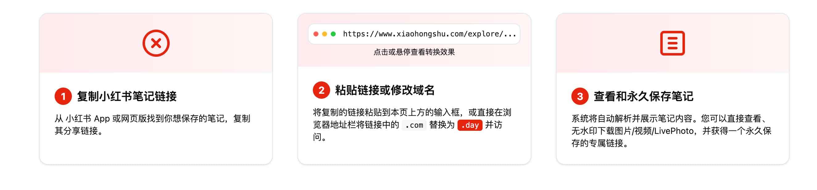 小红书无水印笔记内容一键下载指南 永久保存图片视频与LivePhoto：Xiaohongshu Day
