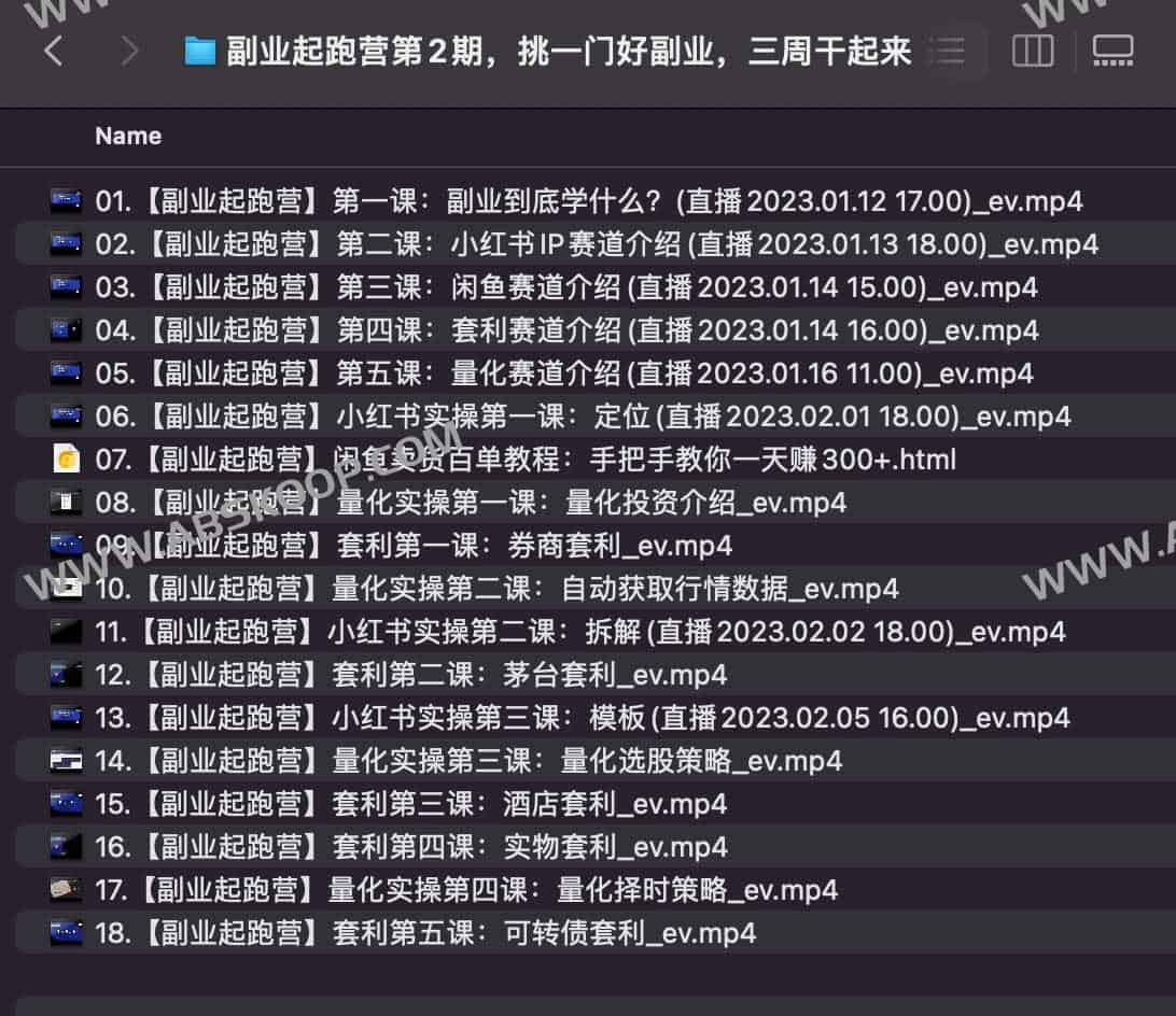 花爷-副业起跑营第2期，挑一门好副业，三周干起来