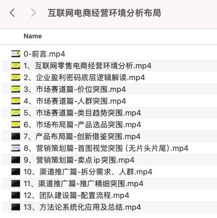 互联网电商经营环境分析布局