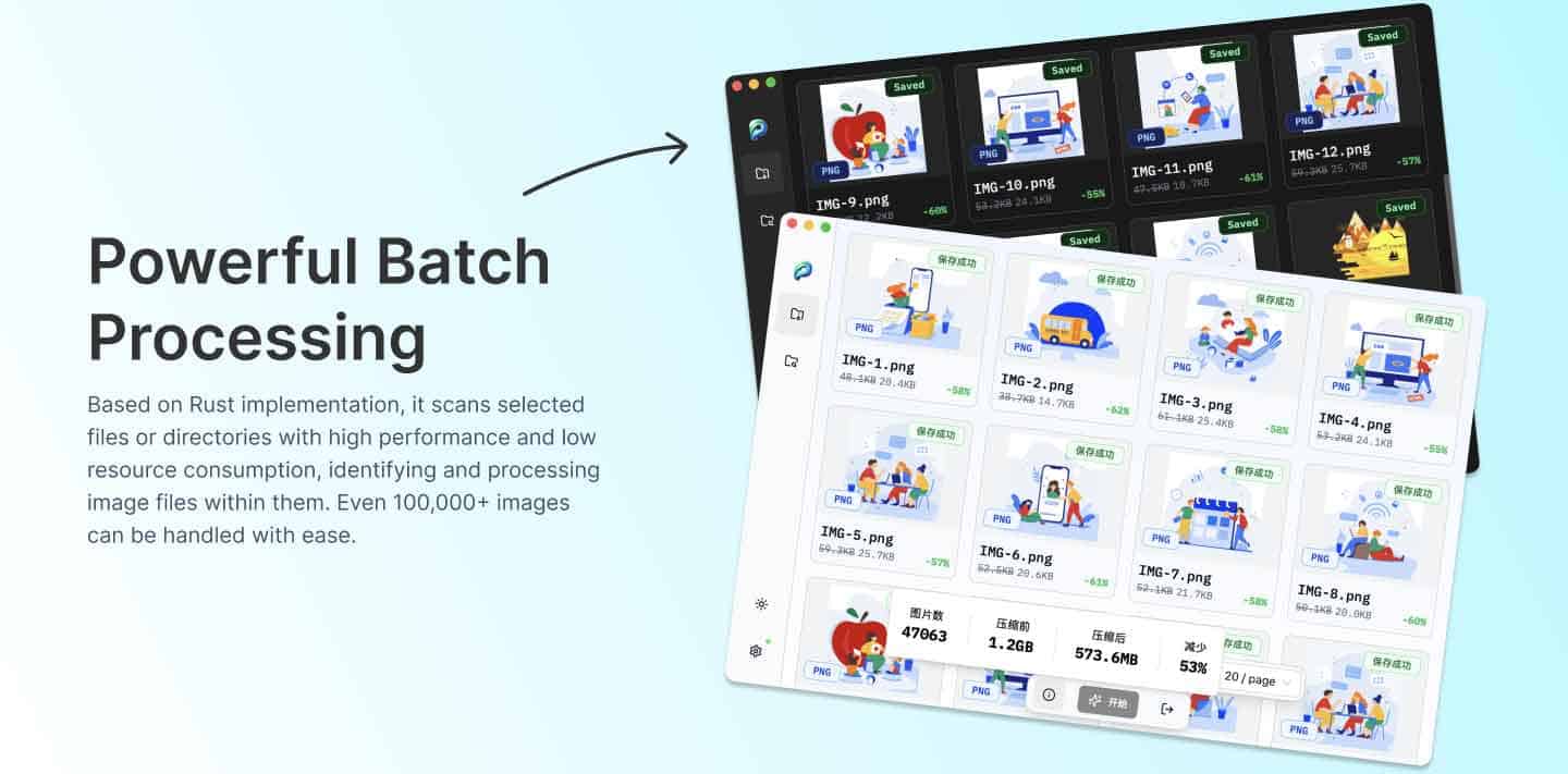 PicSharp：免费高效的跨平台图像压缩神器，支持批量处理与离线压缩