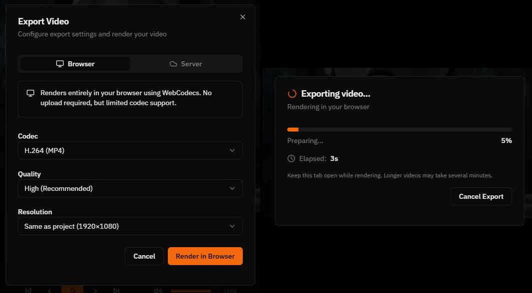 FreeCut：开源浏览器视频编辑器，免安装本地剪辑不上传素材