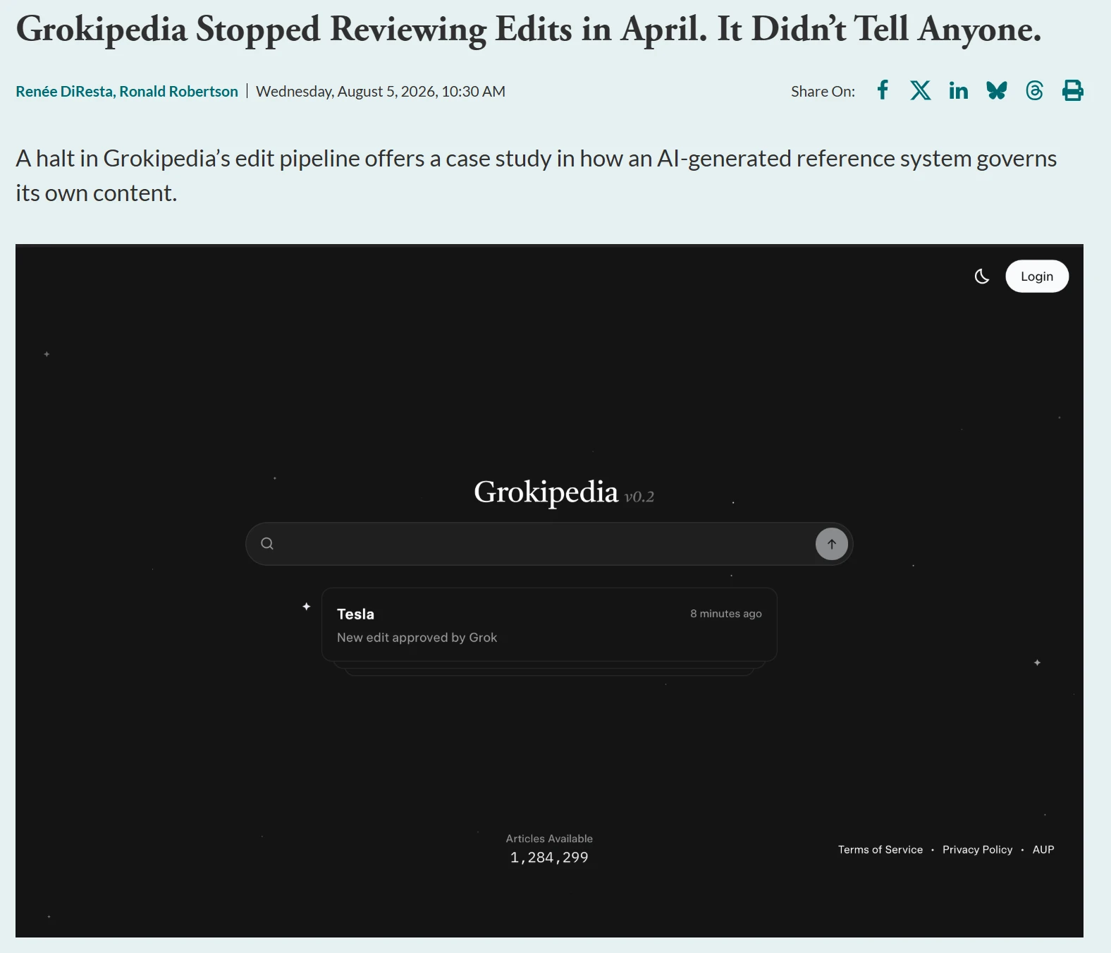 马斯克旗下AI百科Grokipedia被曝停更三个月,用户猜测项目已“烂尾”插图 马斯克旗下AI百科Grokipedia被曝停更三个月,用户猜测项目已“烂尾”插图
