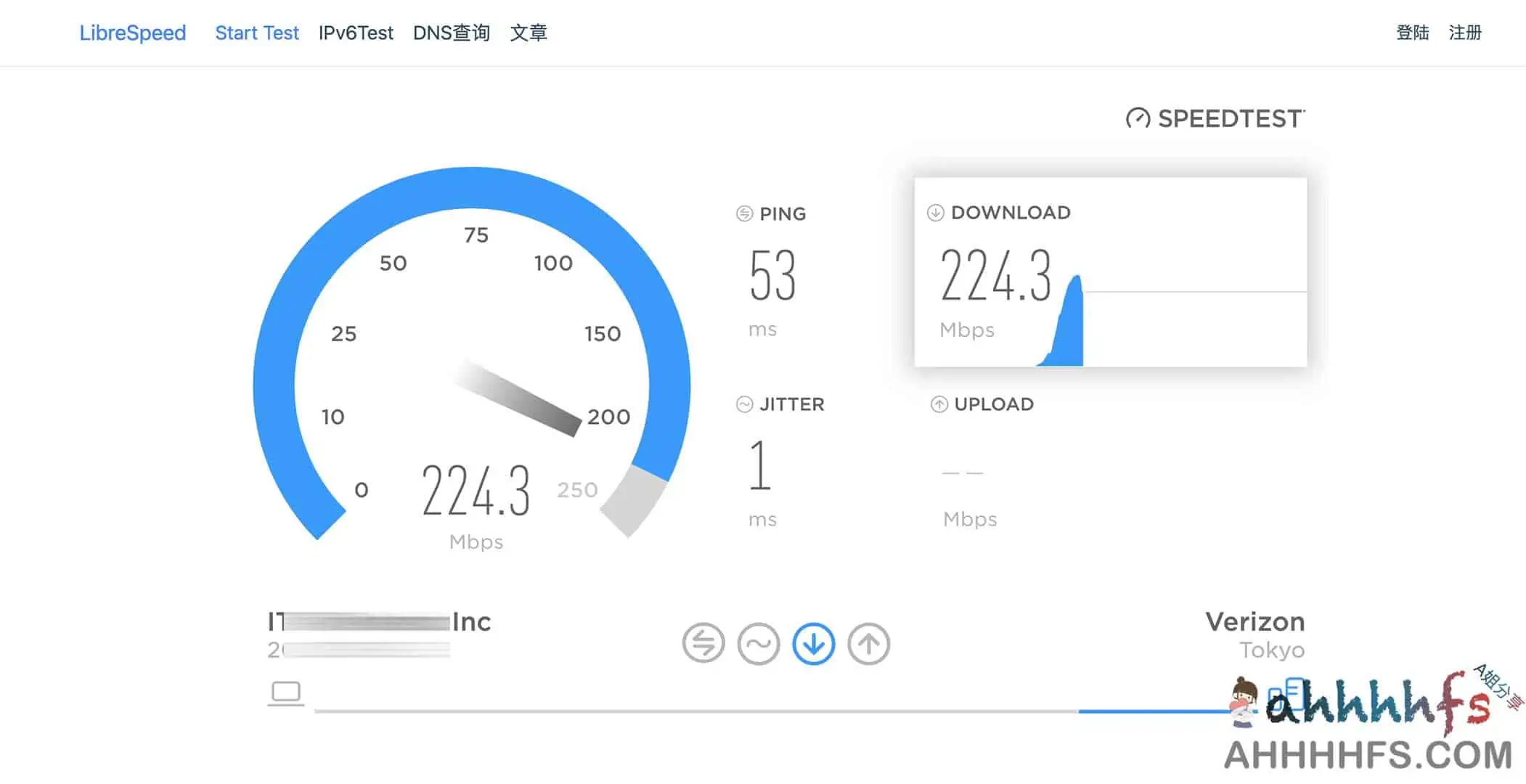 几个常用的测速网站-在线测试网速-LibreSpeed