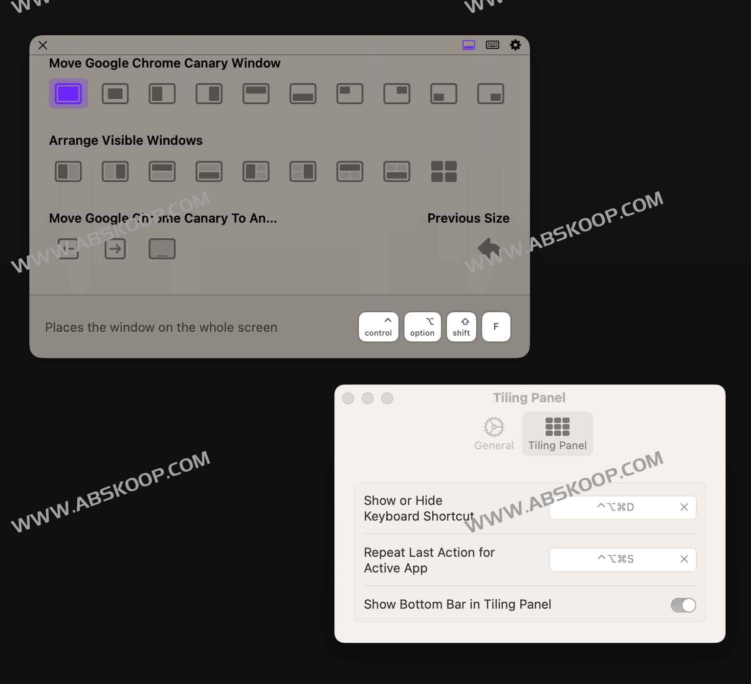 WindowKeys：macOS第三方键盘窗口平铺神器，提升效率好帮手