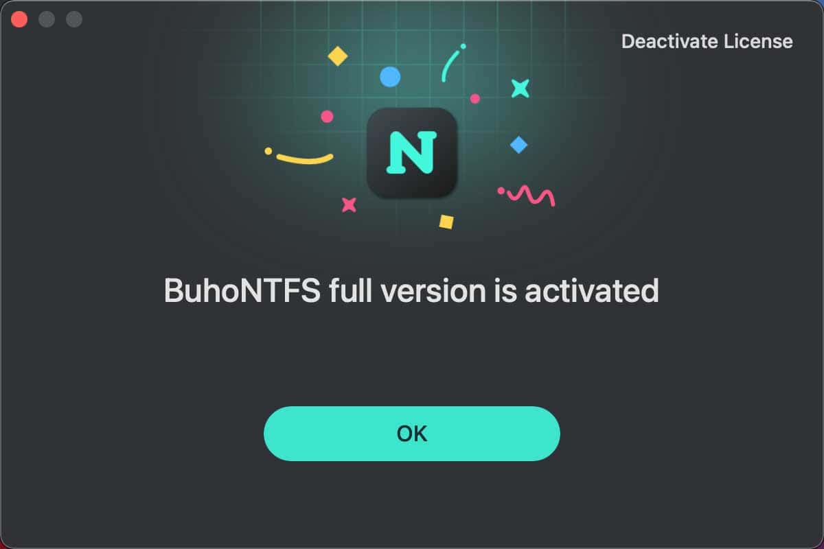 BuhoNTFS 终身版限免- macOS NTFS 格式磁盘读写工具