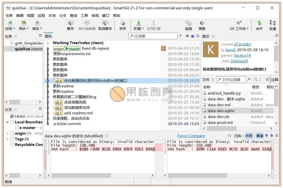 SmartGit(图形化GitGUI客户端) v26.1.038 官方便携版插图