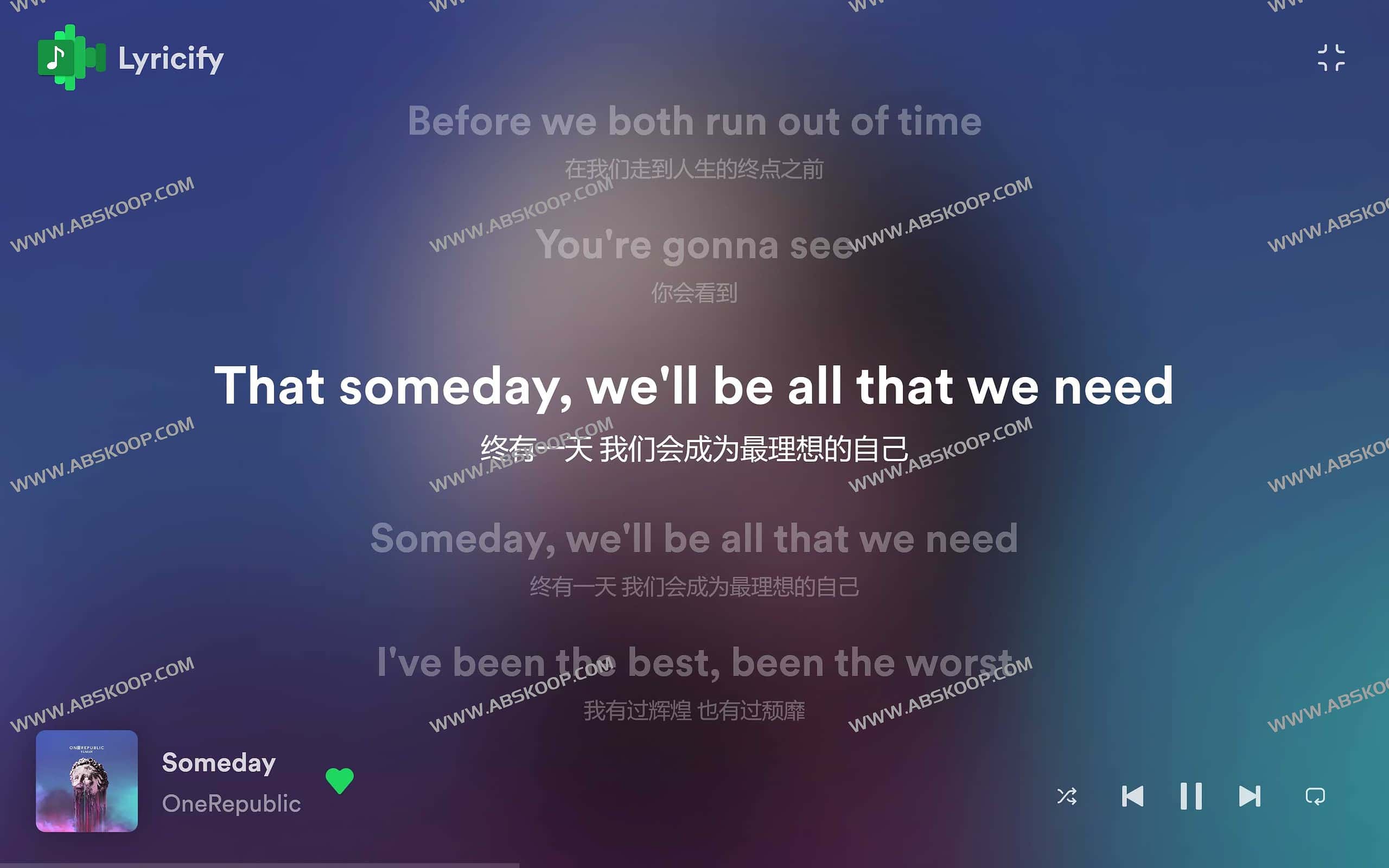Lyricify App-提供Apple Music Spotify滚动歌词工具