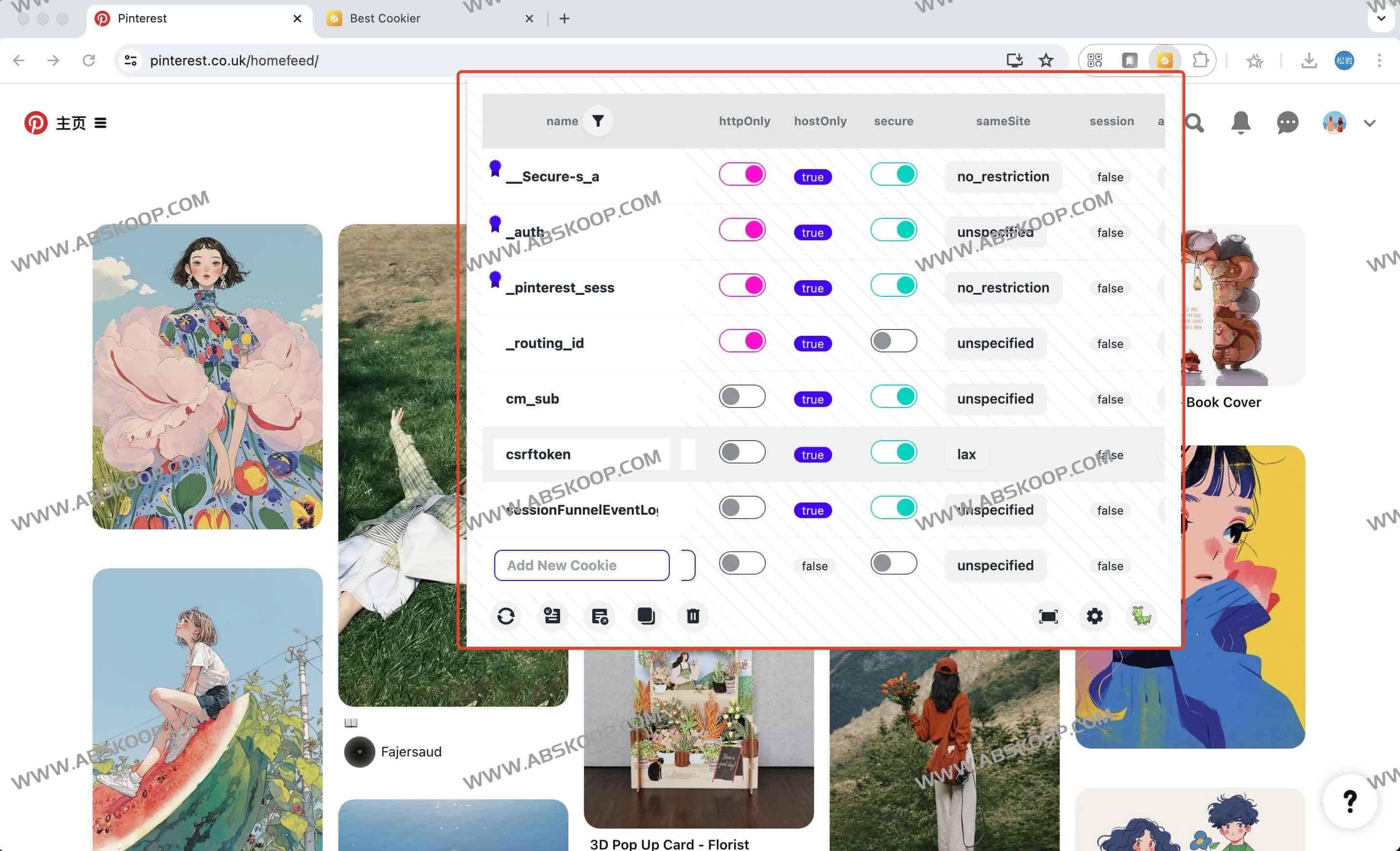Best Cookier：高质量Cookie 管理器 集颜值、操作、功能于一体