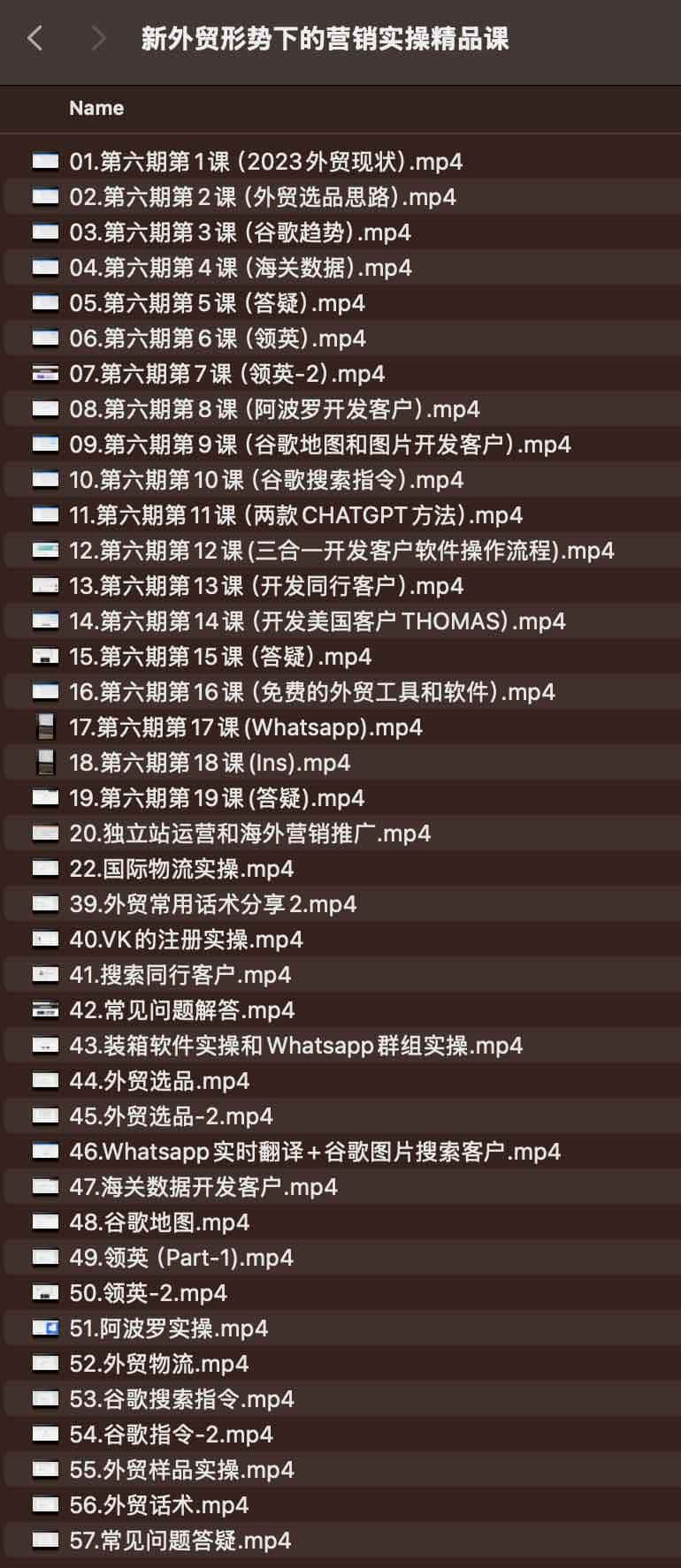新外贸形势下的营销实操精品课