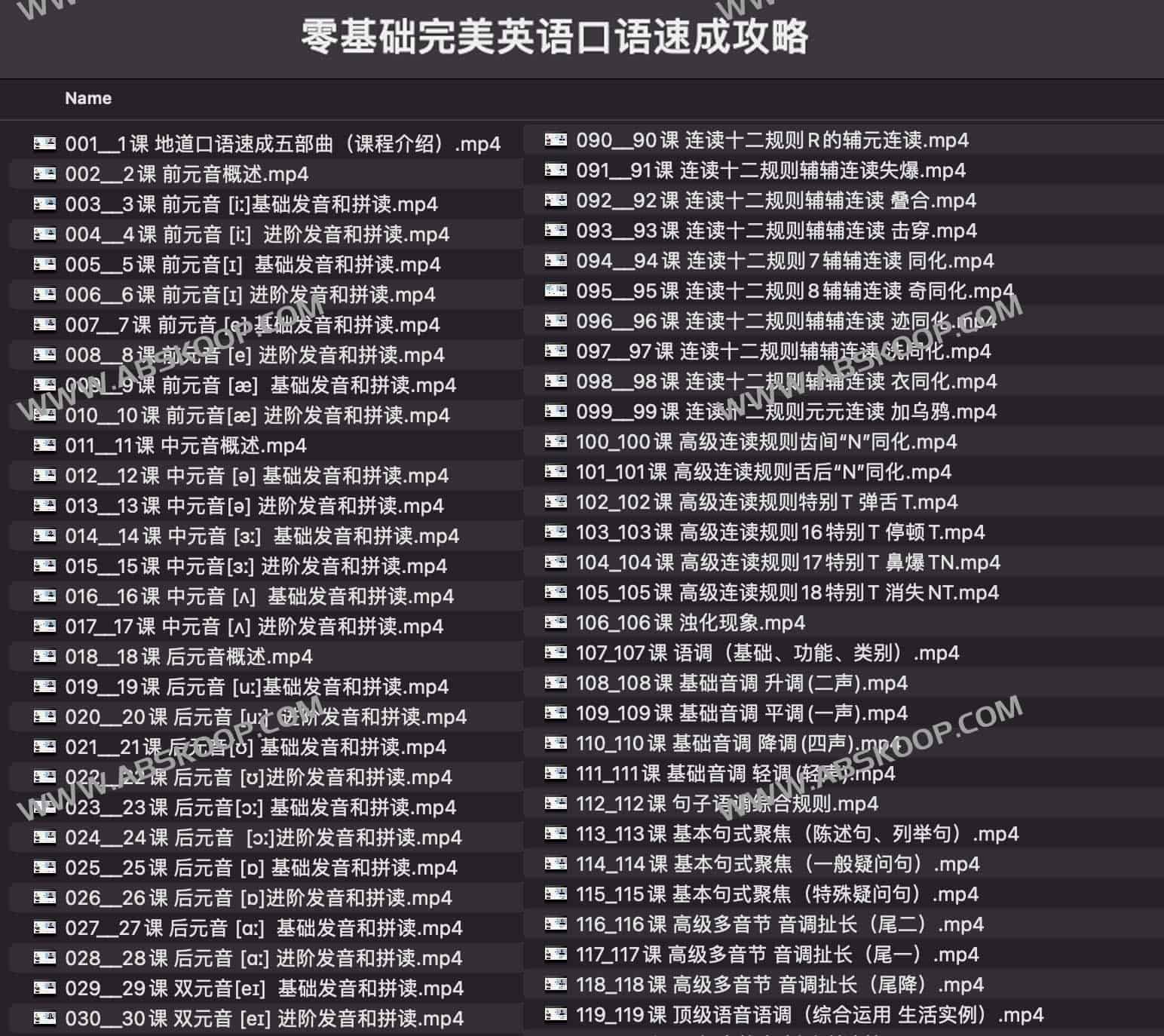 零基础完美英语口语速成攻略