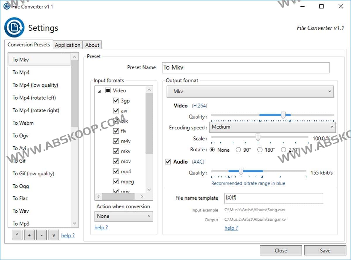 免费开源文件转换器-File Converter