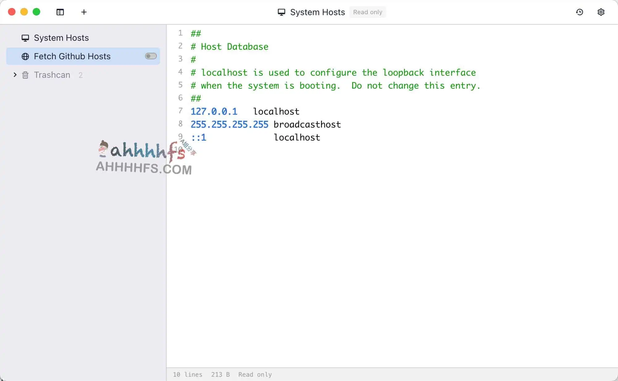 SwitchHosts：开源Hosts管理工具，GitHub加速利器