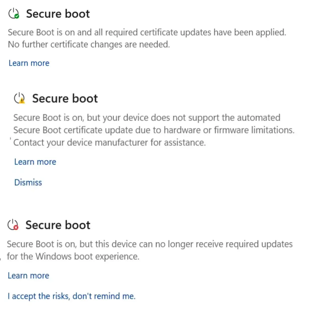 安全启动证书更迭倒计时，微软推 Win10/Win11 可视化警告插图