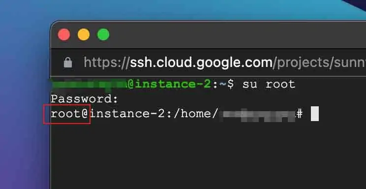 1639688099 eccbc87e4b5ce2f | 谷歌云服务器开启root账户登陆