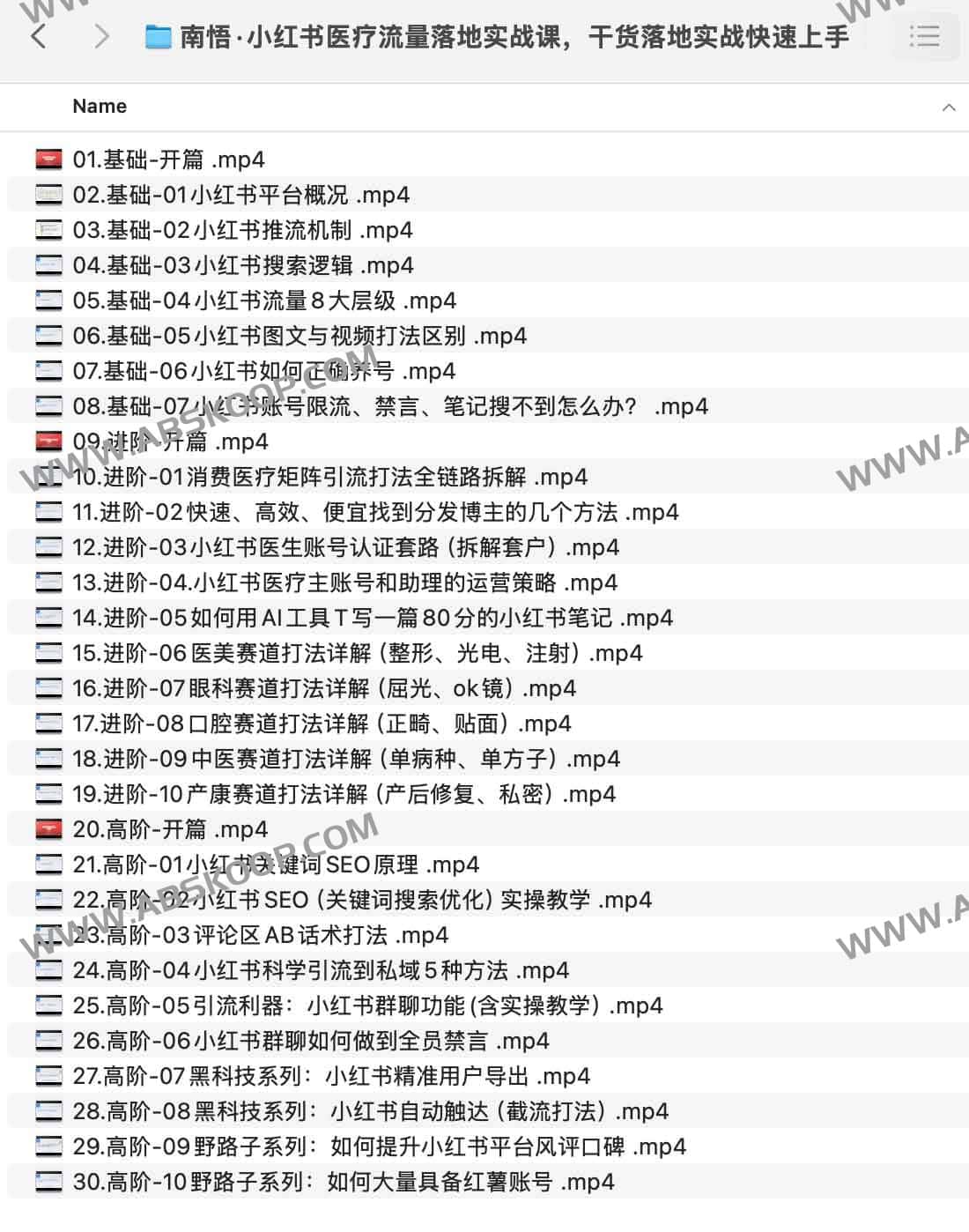 南悟·小红书医疗流量落地实战课，干货落地实战快速上手
