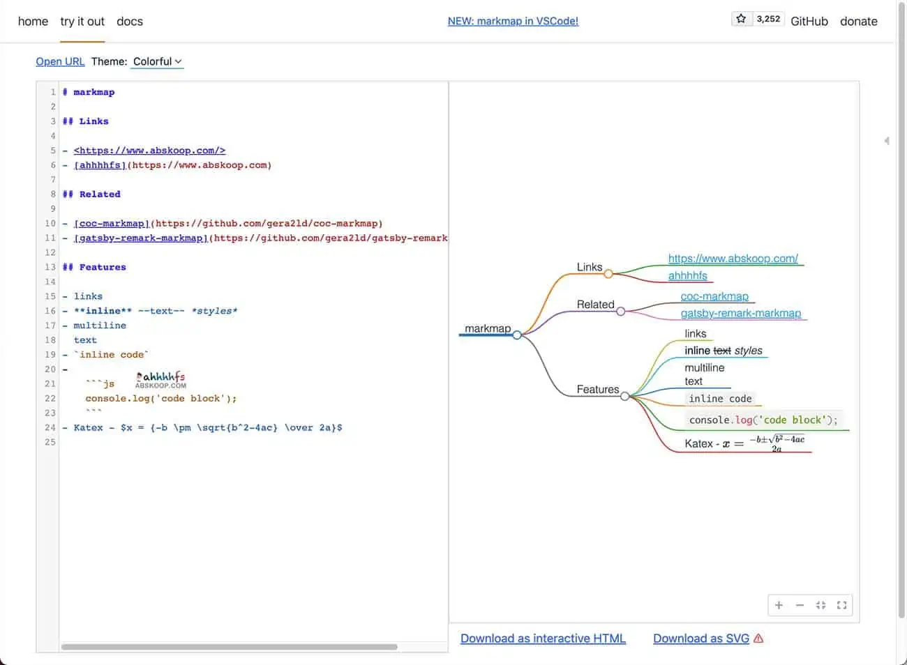 在线markdown转思维导图 将你的 Markdown可视化为思维导图