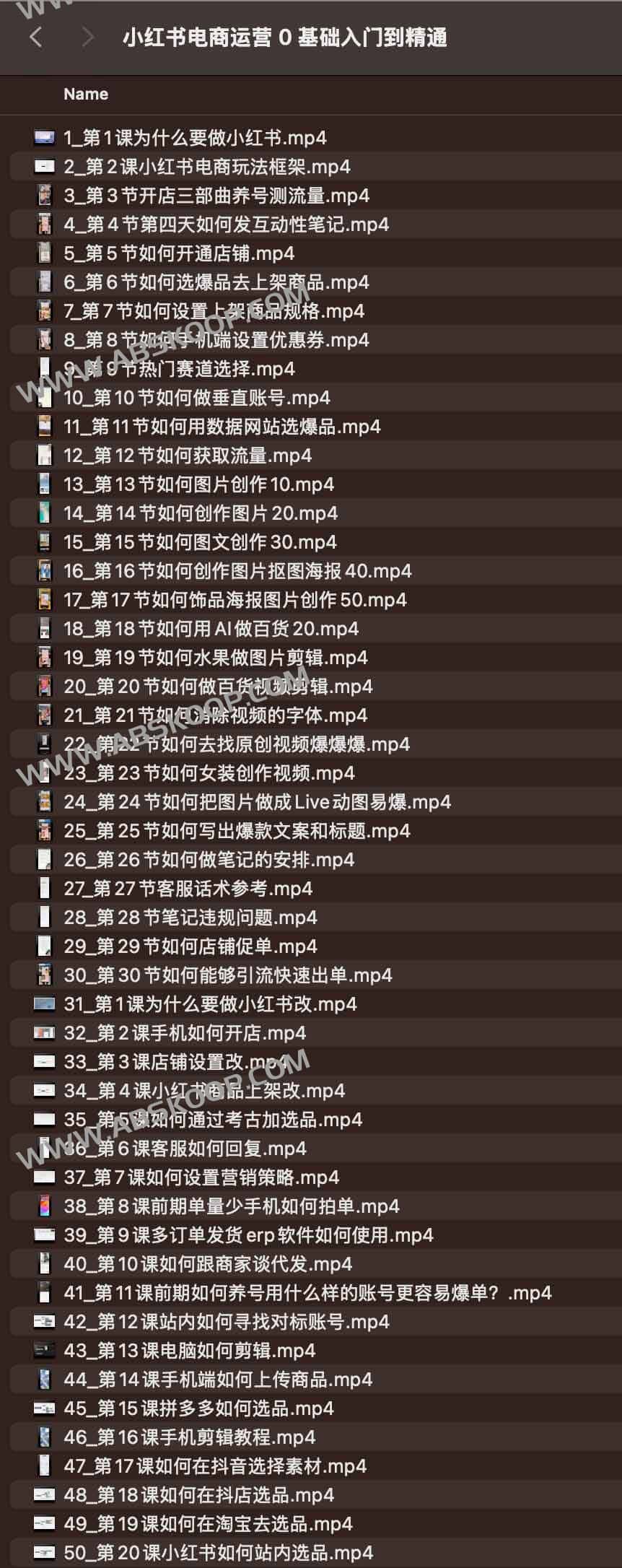 小红书电商运营 0 基础入门到精通