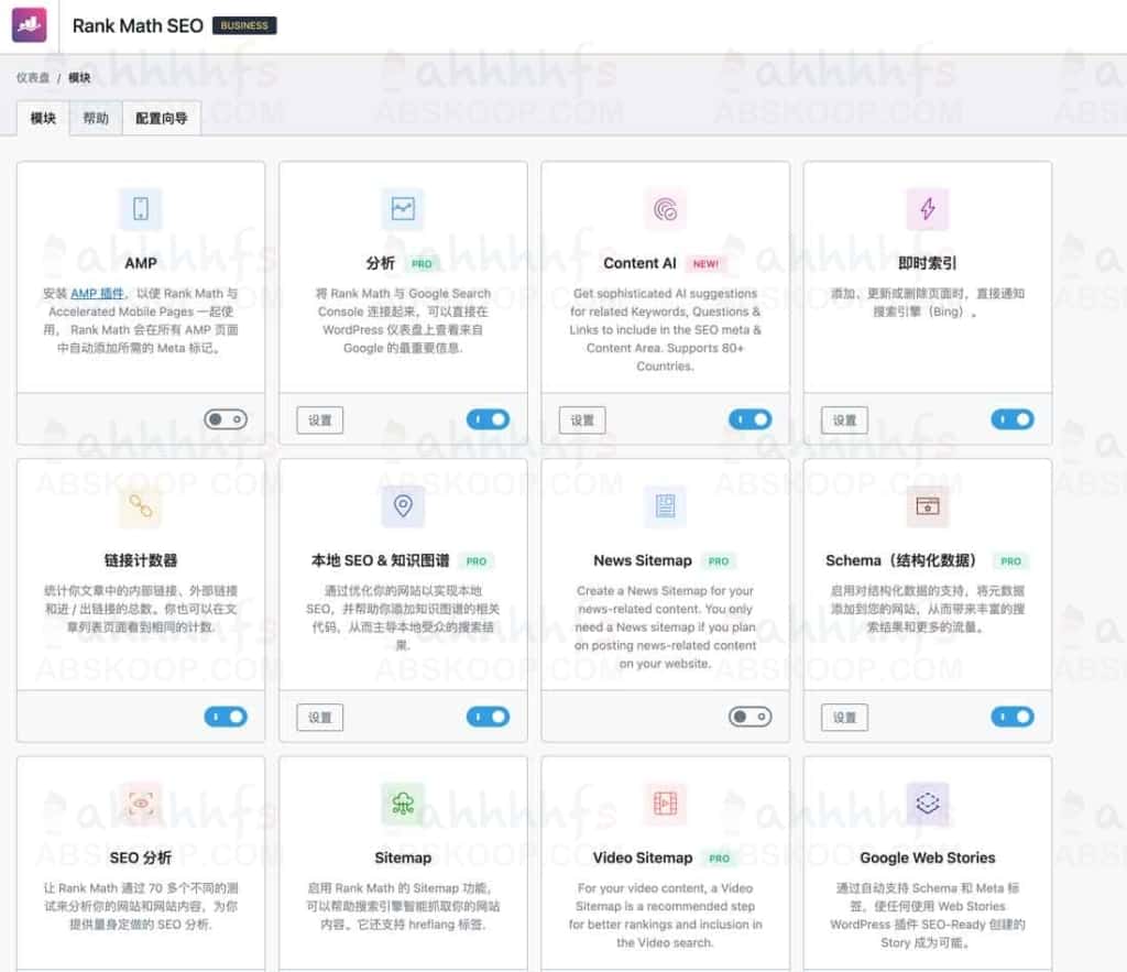 Rank Math SEO PRO v3.0.1 – 已激活汉化版
