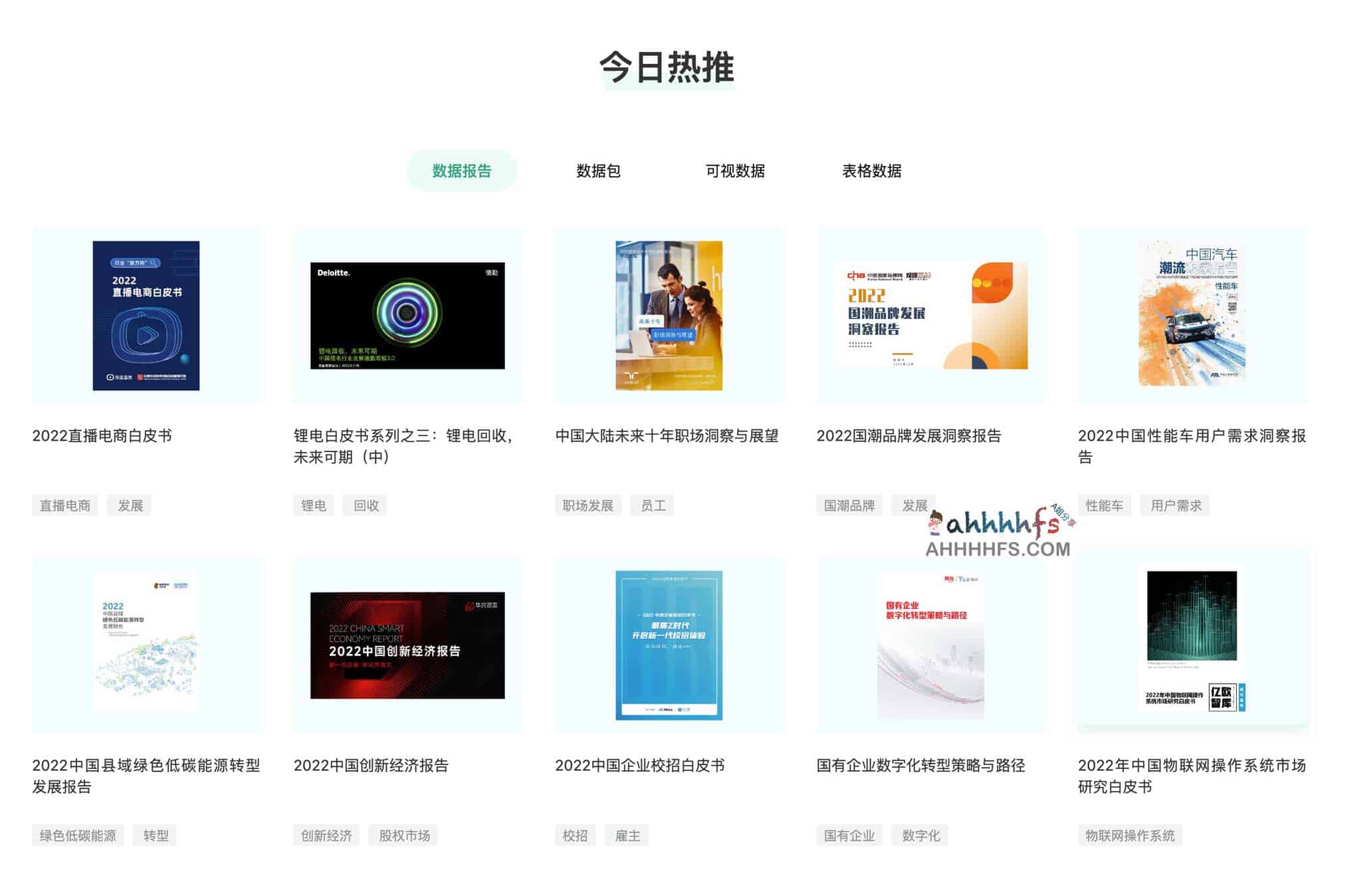 镝数聚网-海量行业报告数据综合服务平台