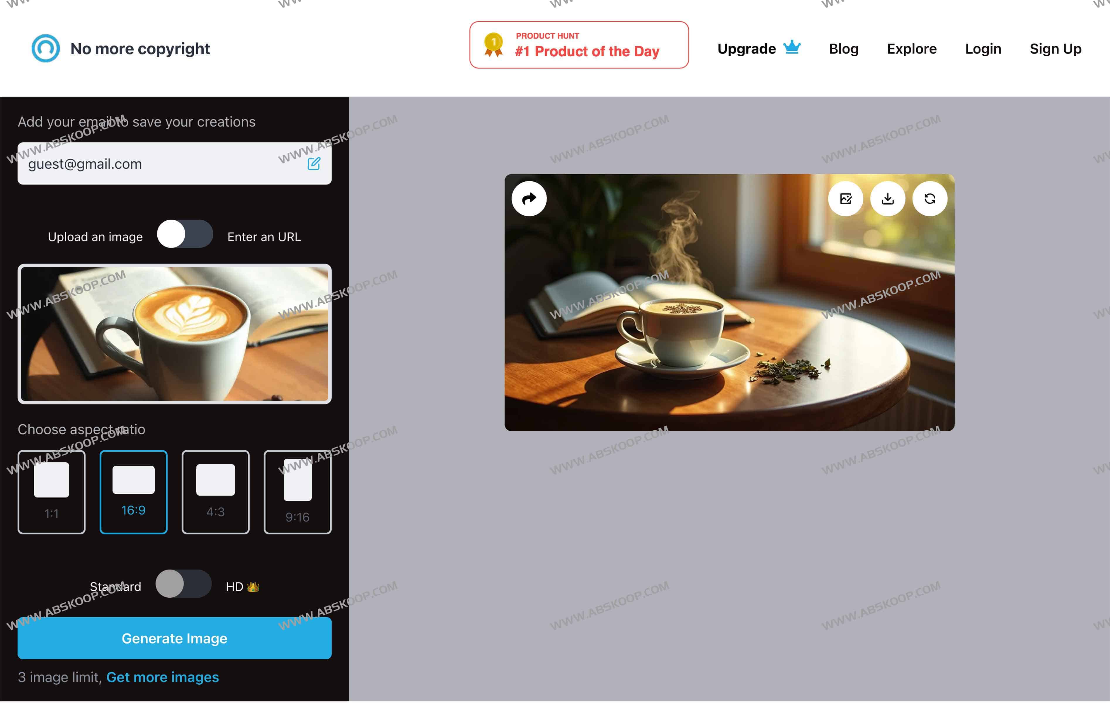 No More Copyright：AI无版权图片生成工具 基于GenAI的无版权图片生成利器