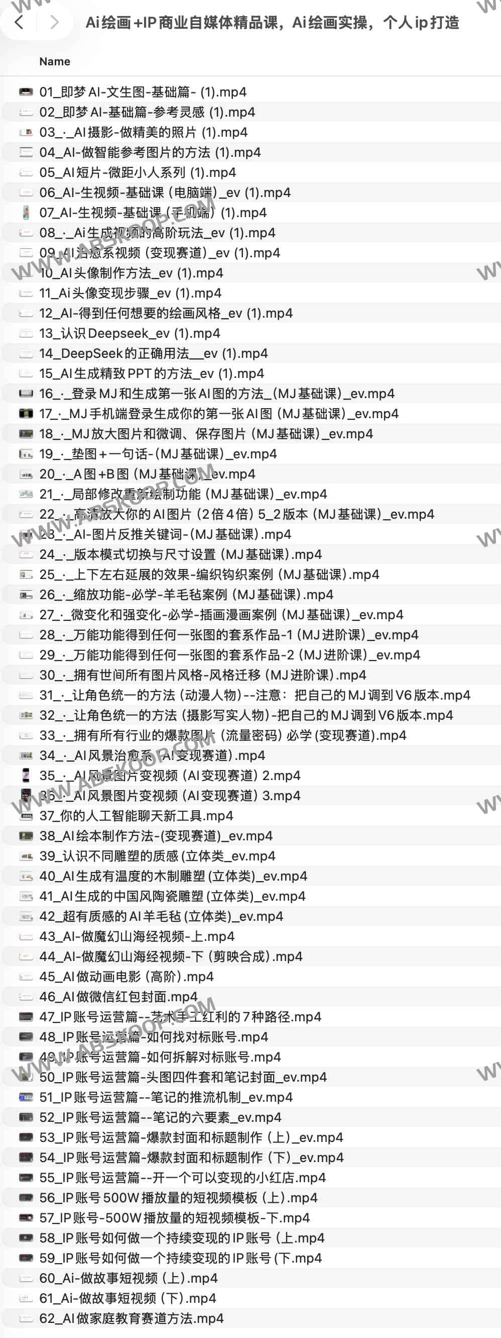 AI绘画与视频变现全体系课程：从即梦到MJ，从创意生成到IP打造