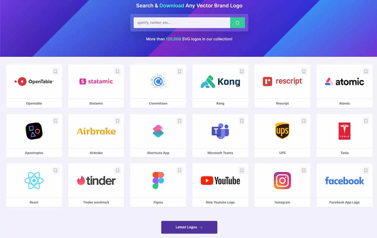 VectorWiki 全球120000个常见品牌logo矢量图下载