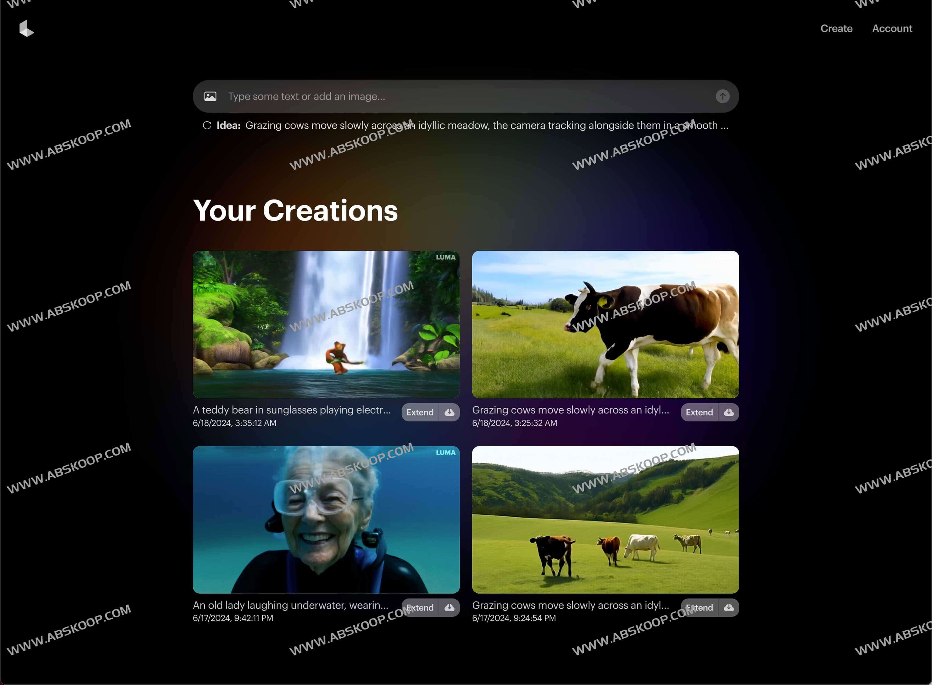 AI文本和图像生成高质量视频-Dream Machine